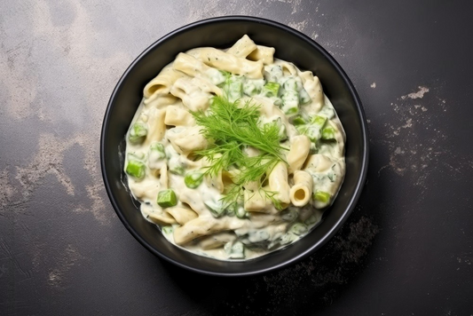 Macaroni Pasta with white sauce