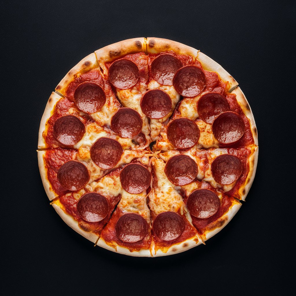 Beef Pepperoni Pizza