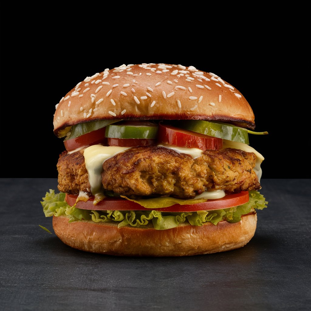 Chicken Jalapeno Patty burger