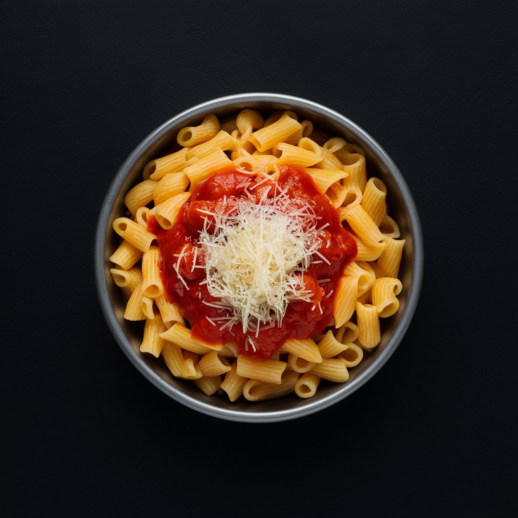 Macaroni Pasta with red sauce